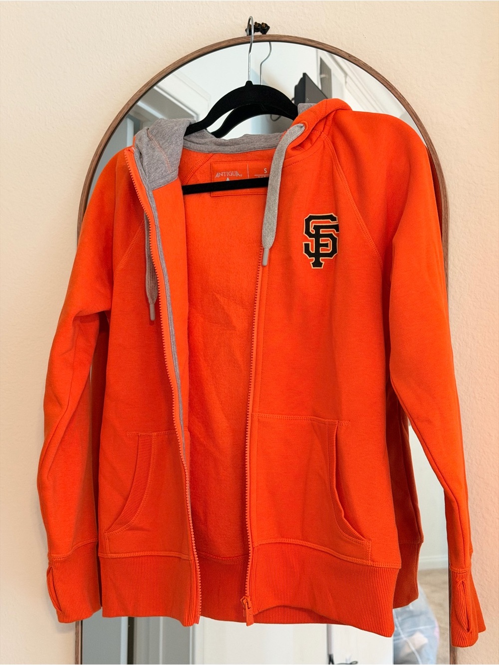 San Francisco Giants Orange Zip Hoodie